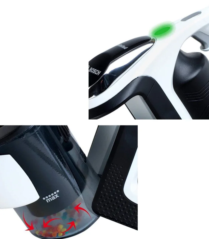 6812 Bosch Oyuncak Beyaz Elektrik Süpürgesi Sesli + Işıklı