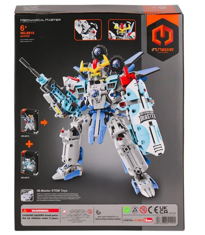 6815 IMM Mekanik Master Blokları Robot Asker 641 Parça