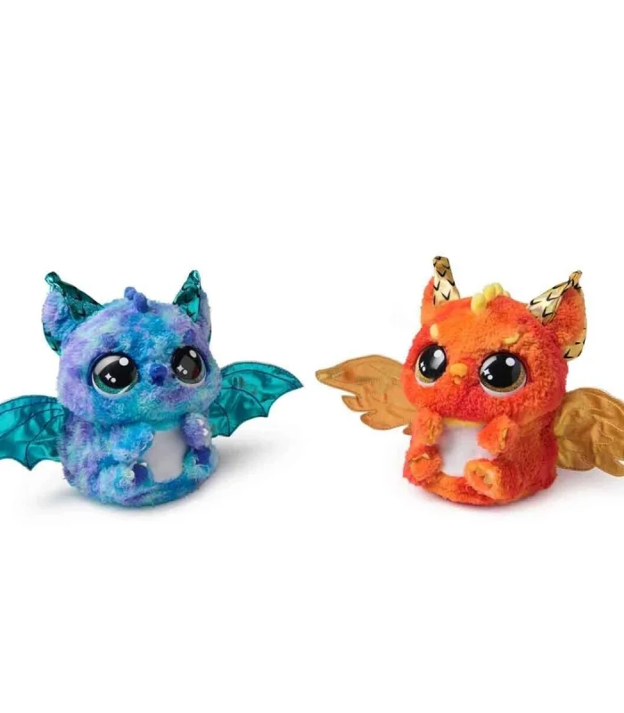 69282 SUN- Sesli ve Işıklı Hatchimals Alive Mystery Hatch Draggle İnteraktif Peluş Sürpriz Yumurta