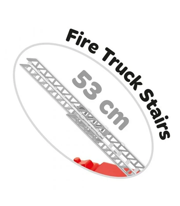 7022 İTFAİYE KAMYONU PENCELİ KUTUDA 38 CM