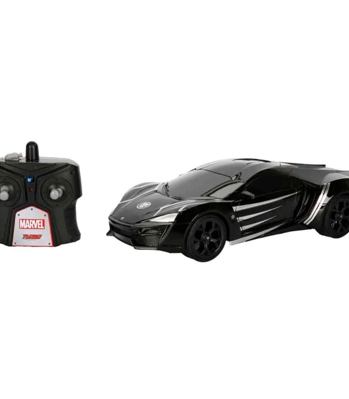 7037 Kumandalı 1:16 Avengers Black Panther Lykan Hypersport Araba
