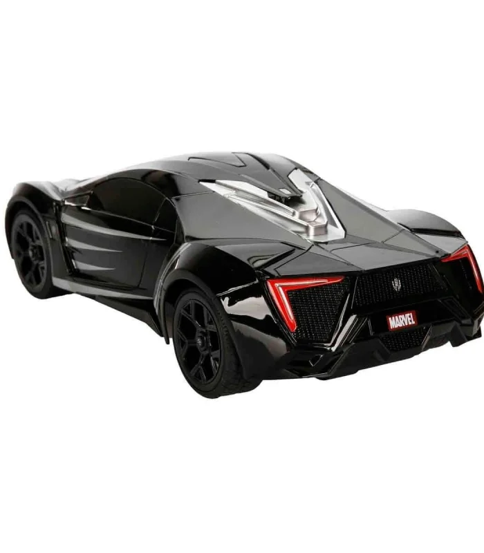 7037 Kumandalı 1:16 Avengers Black Panther Lykan Hypersport Araba