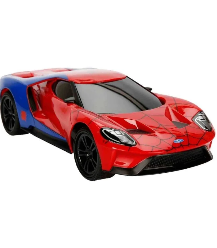 7038 1:16 Marvel Spiderman 2017 Ford GT USB Şarjlı Uzaktan Kumandalı Araba