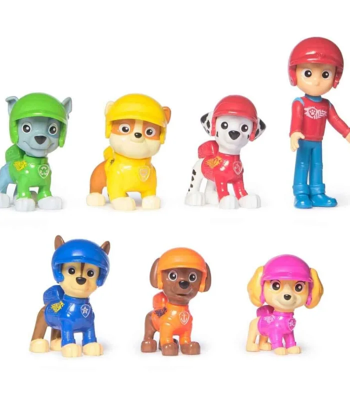 70443 SUN-SPM-FİGÜR SET PAW PATROL RESCUE WHEELS TEMALI 7Lİ