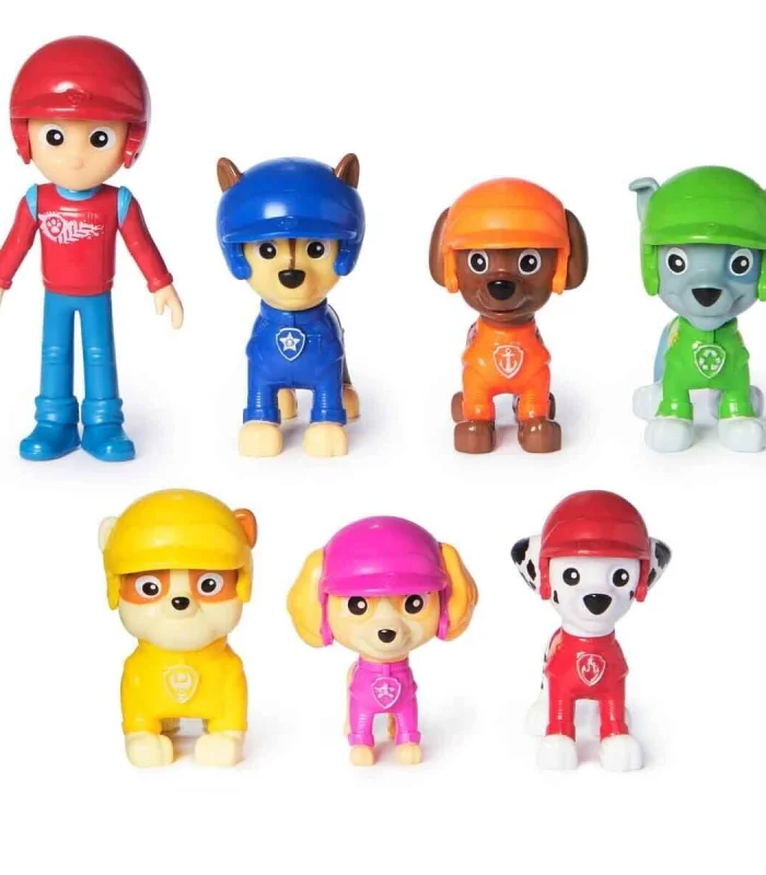 70443 SUN-SPM-FİGÜR SET PAW PATROL RESCUE WHEELS TEMALI 7Lİ