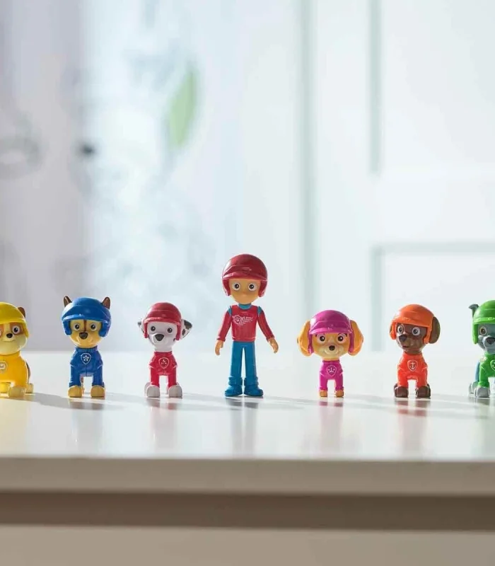 70443 SUN-SPM-FİGÜR SET PAW PATROL RESCUE WHEELS TEMALI 7Lİ