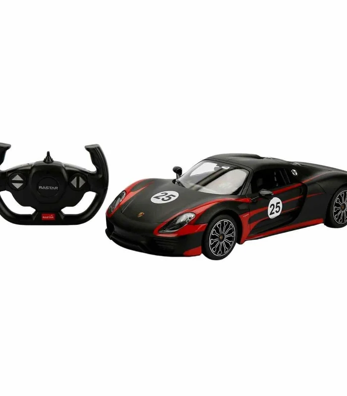 70710 1:14 Uzaktan Kumandalı Porsche 918 Spyder Weissach Işıklı Araba 32 cm