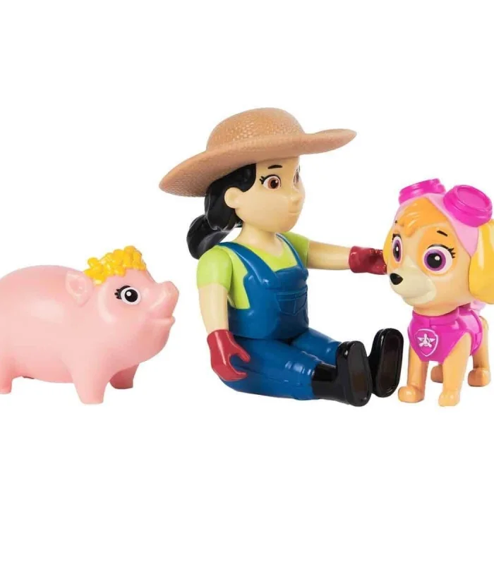 70734 SUN-SPM-FİGÜR PAW PATROL YAVRU LAHRAMAN FİGÜR SETİ ANA TEMA 4A