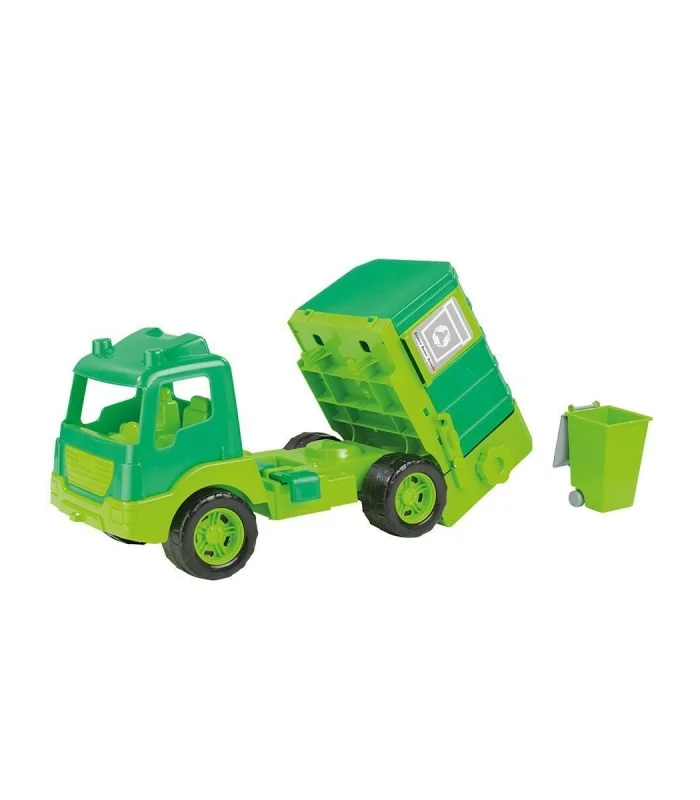 7120 OYUNCAK ÇÖP KAMYONU PENCERELİ KUTUDA