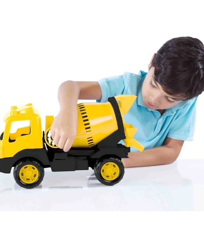 7121 OYUNCAK -CIMENTO KAMYONU PENCELI KUTUDA 42 CM