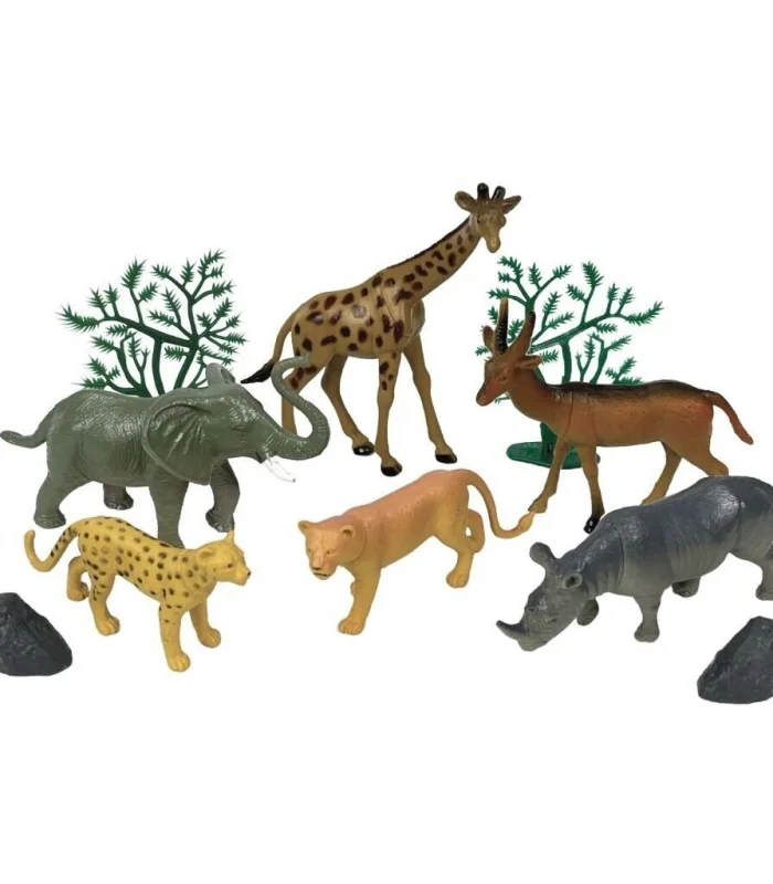 7141,7142,7143 Poşette 10 parça Hayvan Seti