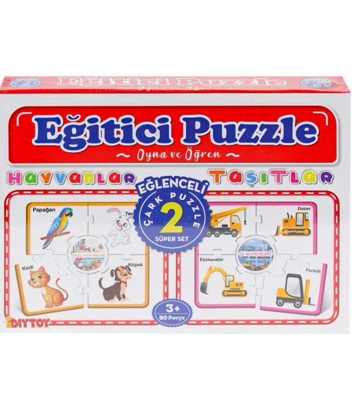 7196 ÇARK PUZZLE HAYVANLAR