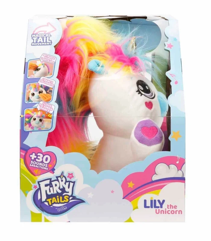 72033 Lily Sesli ve Işıklı Unicorn Peluş