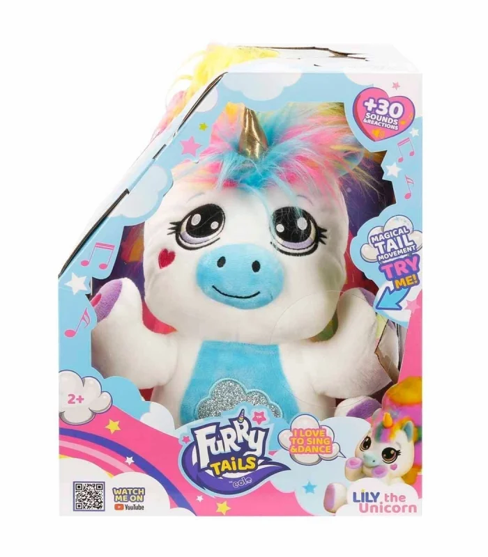 72033 Lily Sesli ve Işıklı Unicorn Peluş