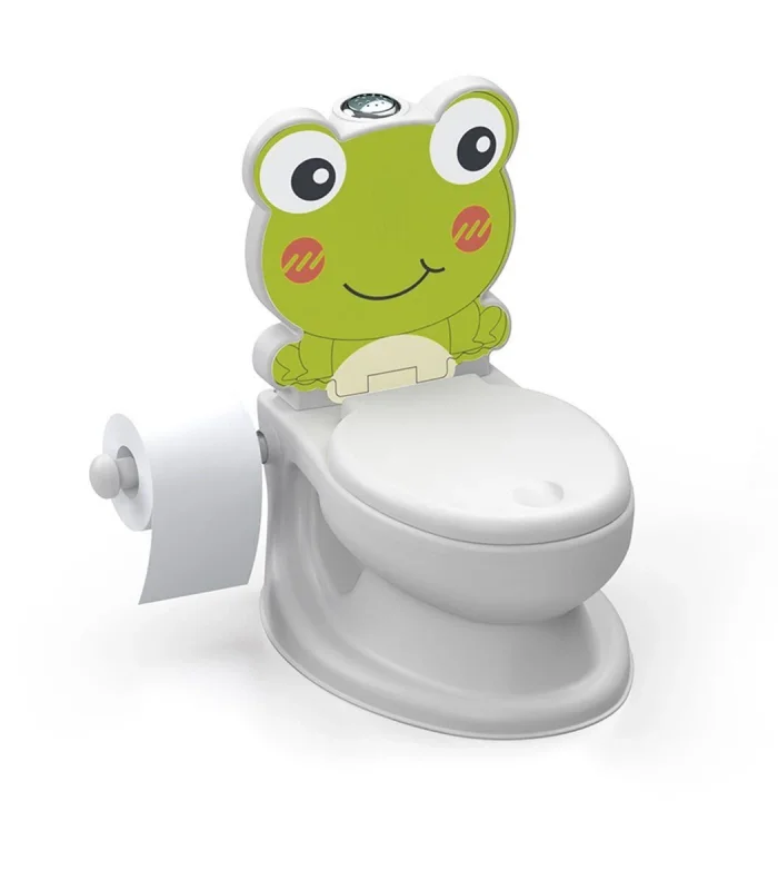 7238 Kurbağa Eğitici Klozet -Dolu Oyuncak
