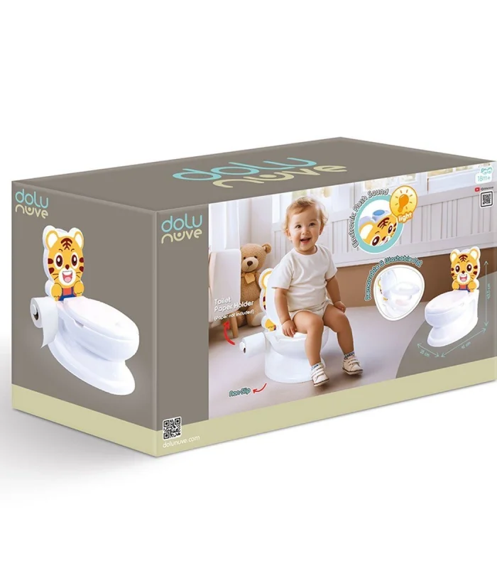 7239 Kaplan Eğitici Klozet -Dolu Oyuncak