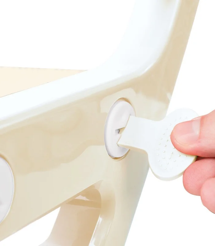 7241 Kaymaz Ayarlı Merdiven Klozet Adaptörü Relax Bej -Dolu Oyuncak