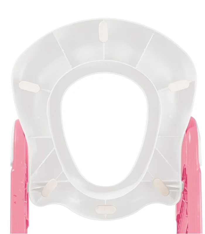 7250 Kaymaz Ayarlı Merdivenli Tuvalet Pembe -Dolu