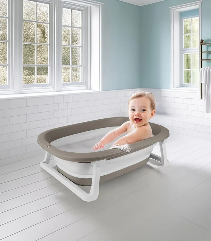 7267 KATLANIR BEBEK YIKAMA KÜVETİ STONE GRİ
