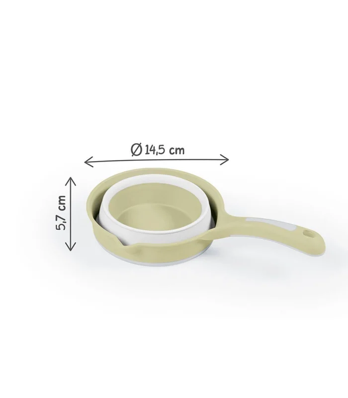 7272 Katlanabilir 3lü Bebek Banyo Seti  Eco -Yeşil