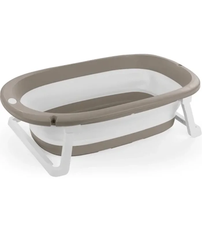 7273 KATLANABİLİR ÜÇLÜ BEBEK BANYO SETİ STONE GRİ