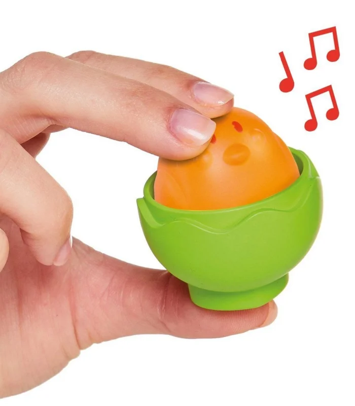 73082 Tomy - Saklambaçlı Yumurtalar Kaşık Seti 6-36 ay