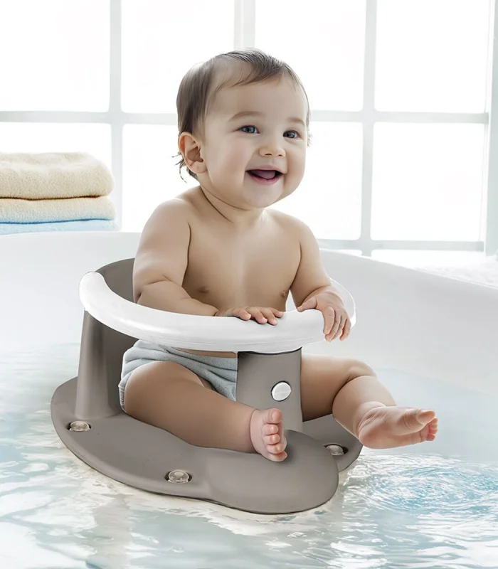 7468 BEBEK BANYO YIKAMA OTURAĞI STONE GRİ