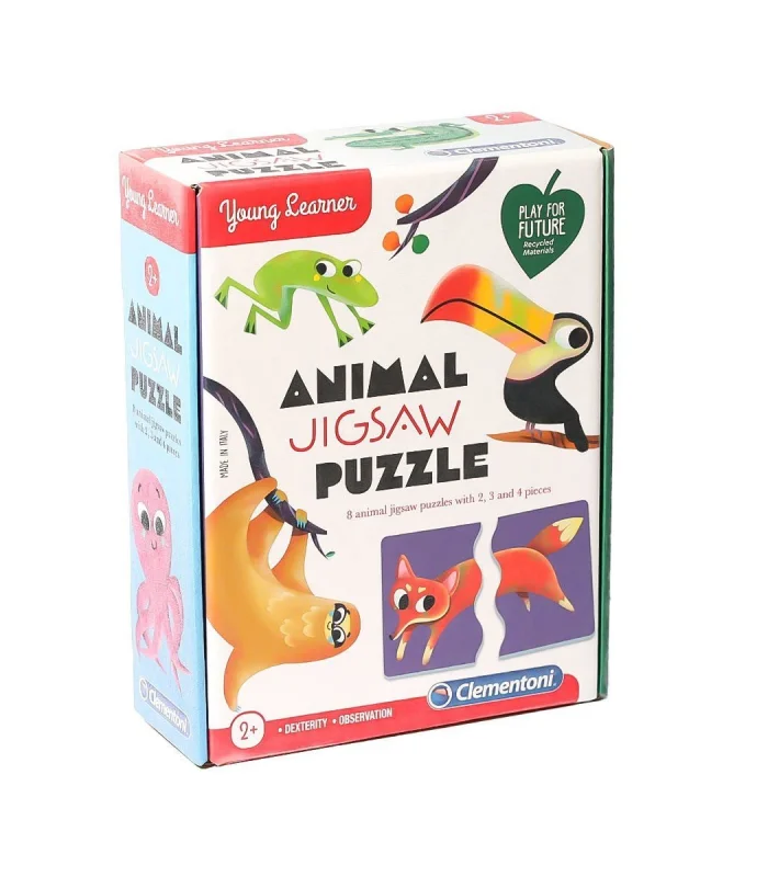 75043TR Young Learner - Sevimli Hayvanlar Yapboz +3 yaş