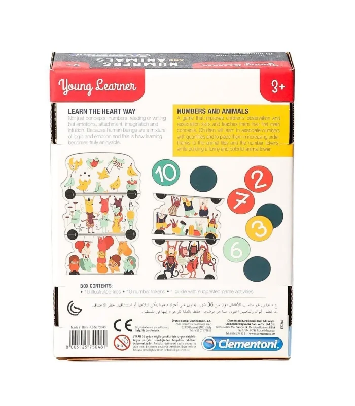 75048TR Young Learner - Sayılar ve Hayvanlar +3 yaş