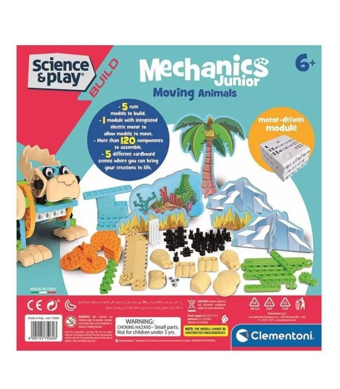 75060TR Mechanics Junior - Hareketli Hayvanlar +6 yaş