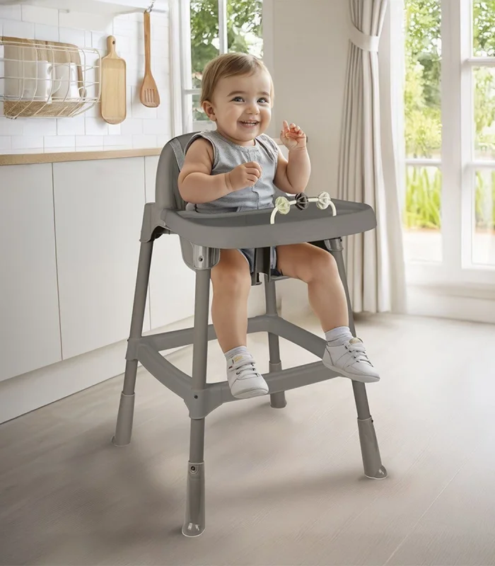 7566 Mama Sandalyesi Gri -Dolu Oyuncak