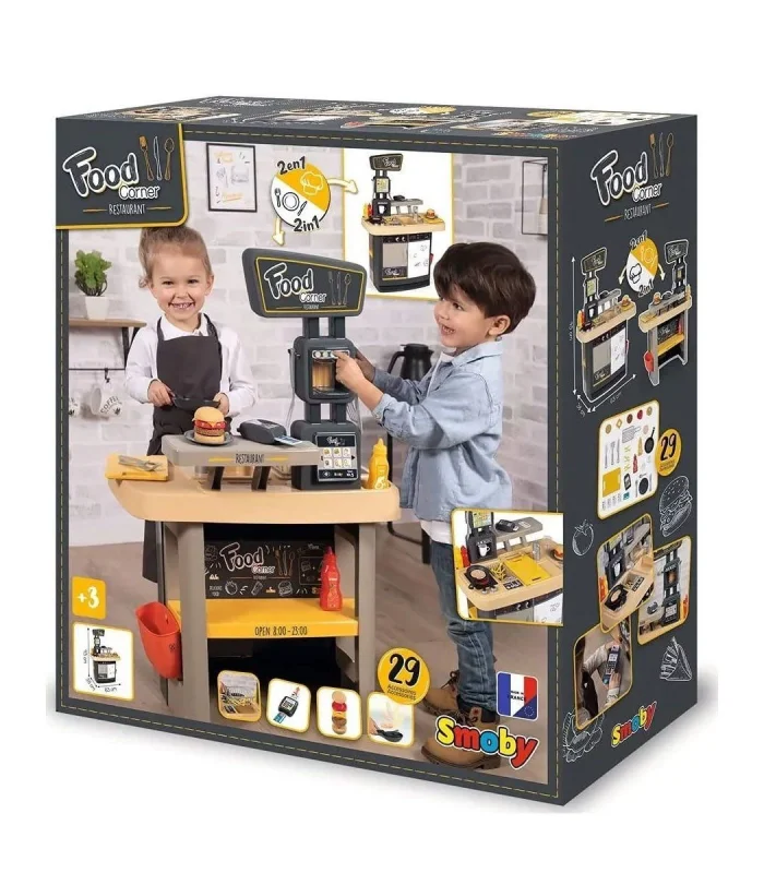 7600310910 Smoby Food Corner Restoranı Oyun Seti