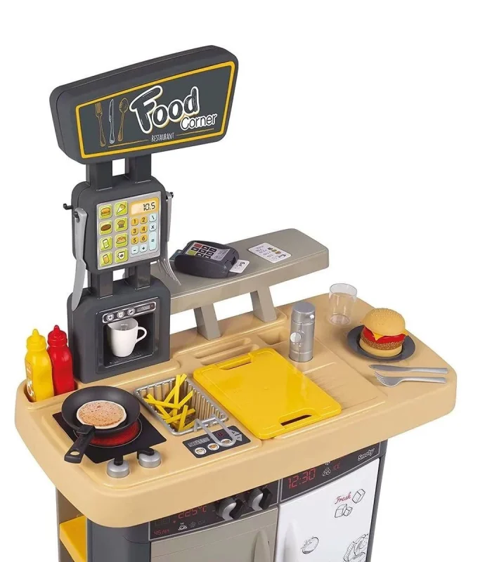 7600310910 Smoby Food Corner Restoranı Oyun Seti