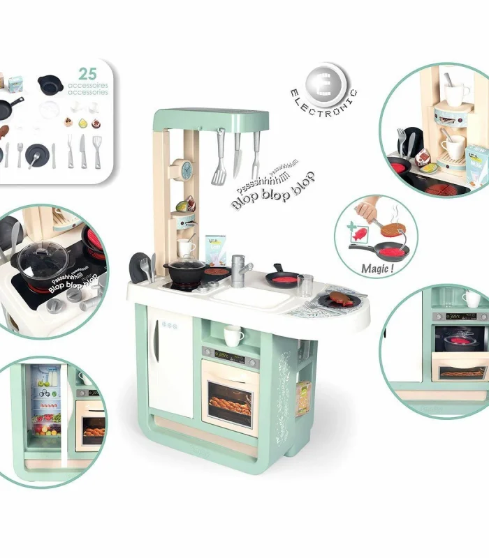 7600310914 Smoby Cherry Kitchen Mutfak Oyun Seti