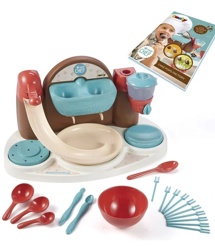 7600312115 Smoby Chef Cake Pops Fabrikası Oyun Seti