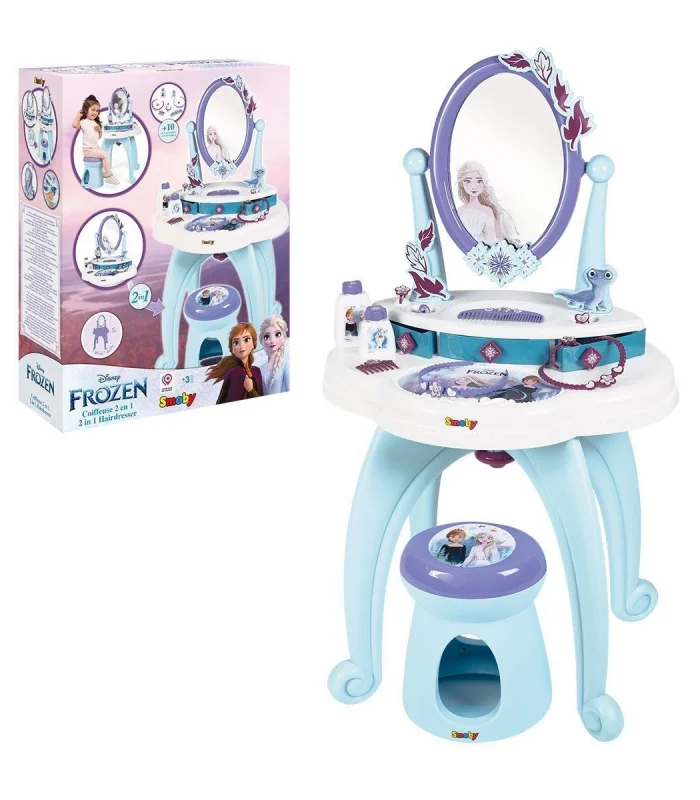 7600320244 Frozen 2IN1 Güzellik Masası -Smoby