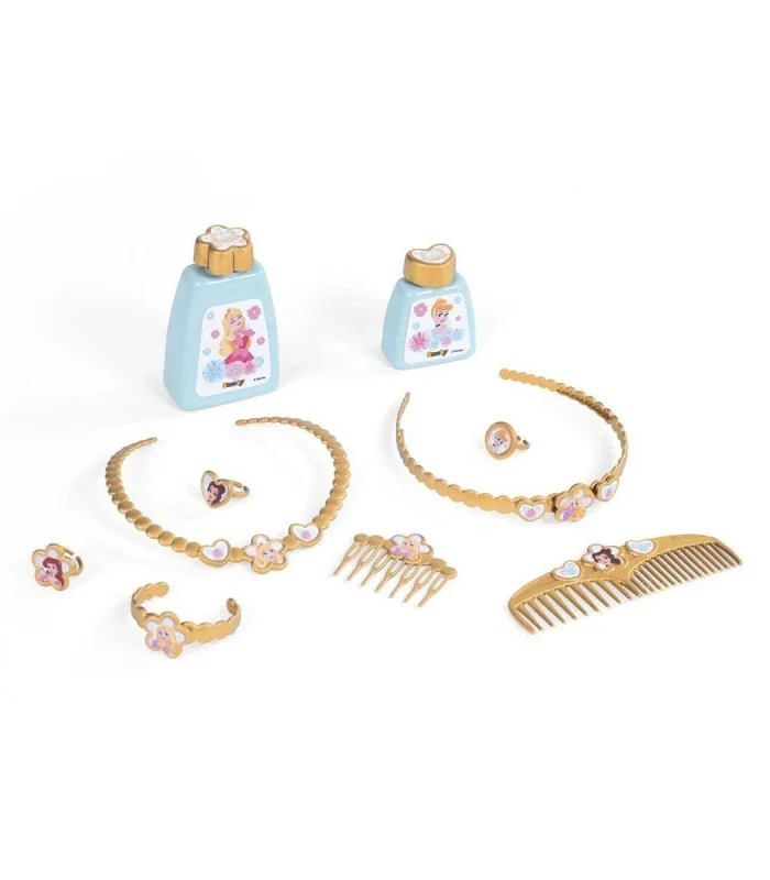 7600320250 Smoby Disney Prensesleri 2si1 arada Güzellik Masası Oyun Seti