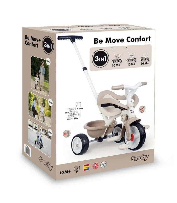 7600740418 Be Move Comfort Tricycle Beige
