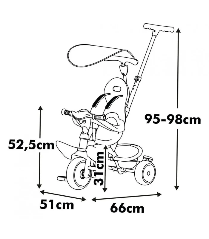 7600741403 Baby Balade Tricycle Beige