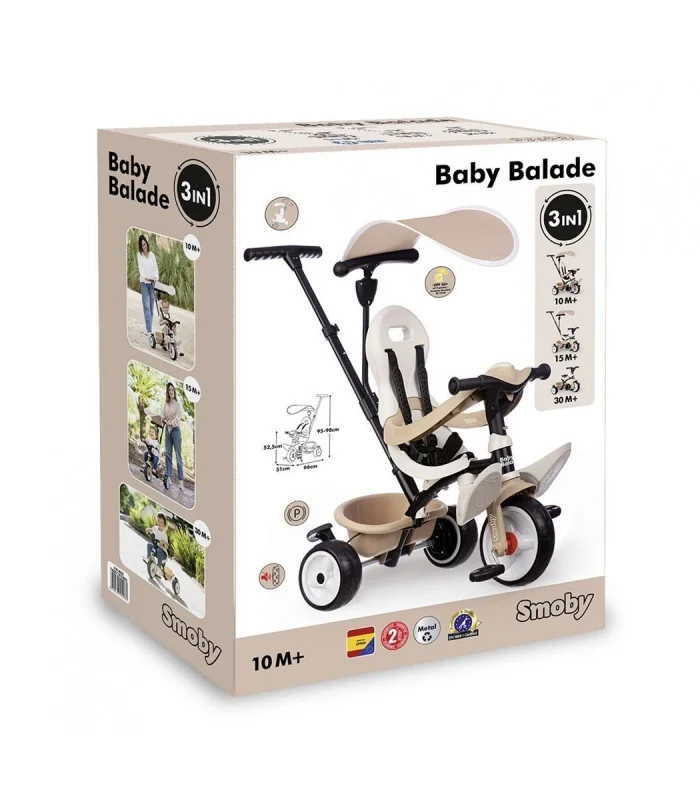 7600741403 Baby Balade Tricycle Beige