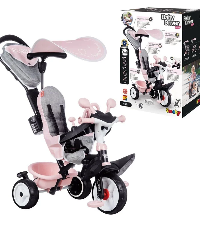 7600741501  Tenteli 3 Tekerlikli Bisiklet 3IN1