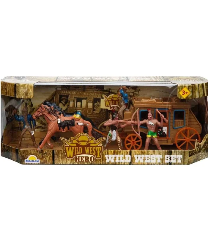 77116 Sunman, At Arabalı Kovboy Oyun Seti