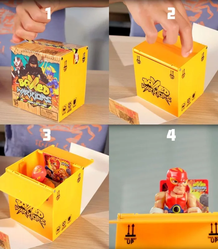 78372 Necotoys, Boxed Warriors Dövüşçüler Sürpriz Paket