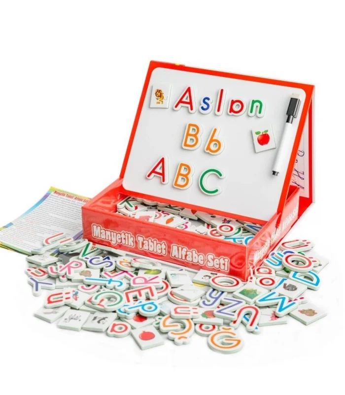 7910 MANYETİK TABLET ALFABE SETİ