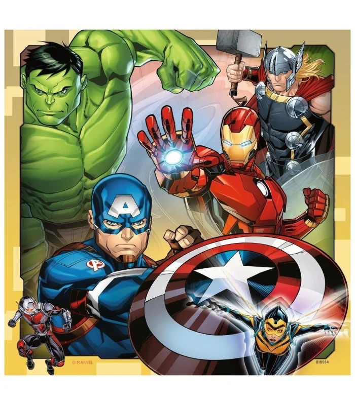 80403 Marvel Avengers 3x49 parça Ravensburger Puzzle