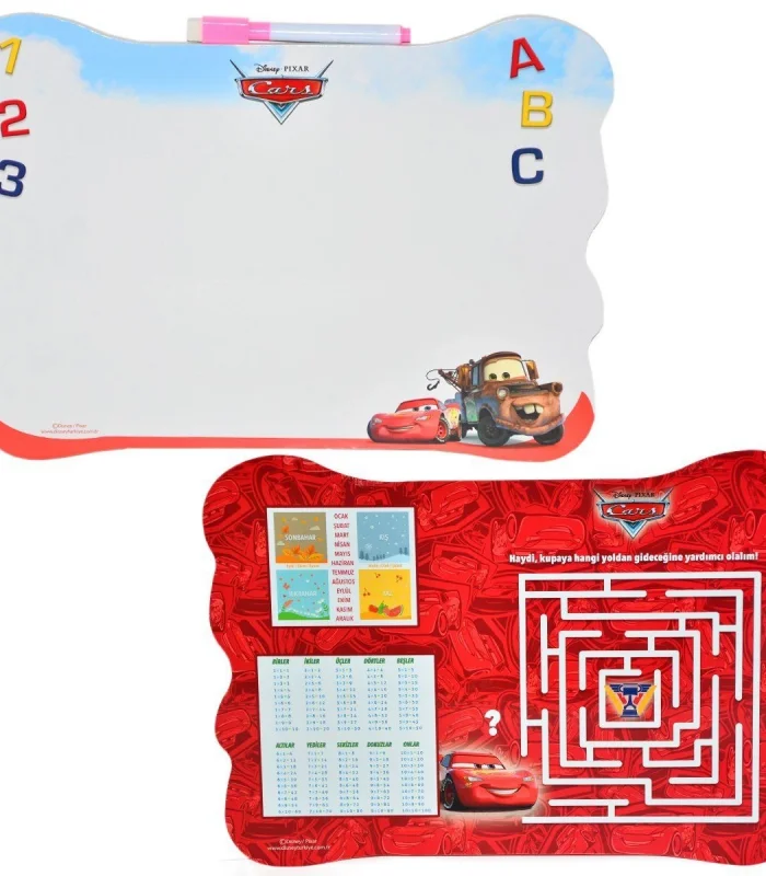 8101 CARS EVA YAZI TAHTASI