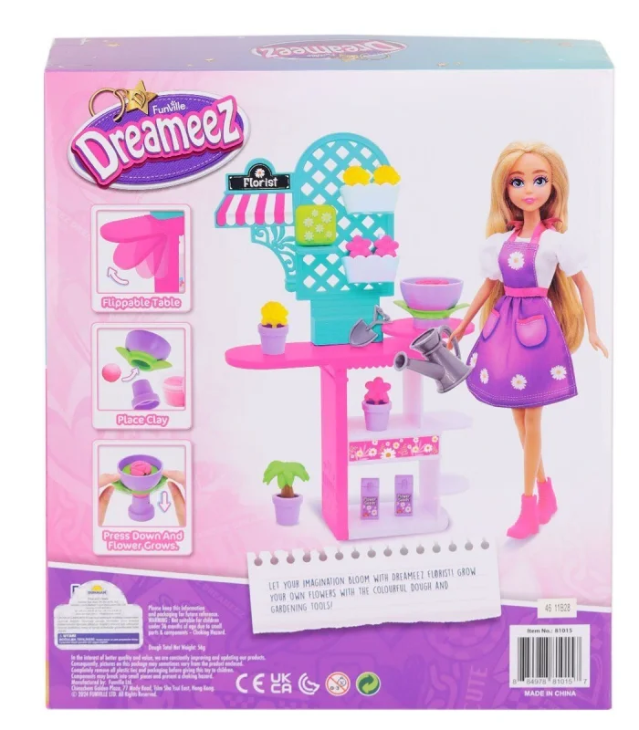 81015 Dreameez Çiçekçi Bebek -Sunman