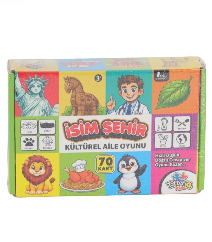 8247 İSİM ŞEHİR KÜLTÜREL AİLE OYUNU