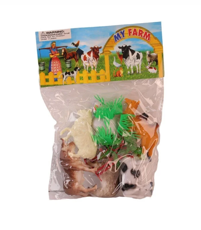 828-45 PVC DE ÇİFTLİK HAYVANLARI SETİ 72