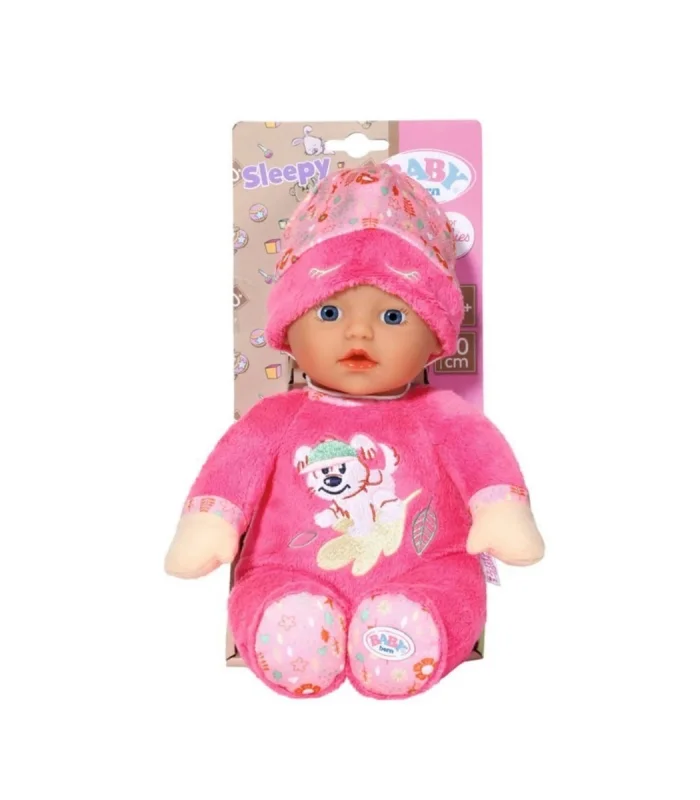 833674 Baby Born Uykucu Bebek - Pembe - 30cm
